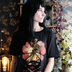 Female Assassin T-Shirt für Kill Bill Fans schwarz