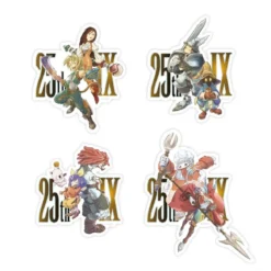 Final Fantasy IX Sticker Pack 25th Anniversary