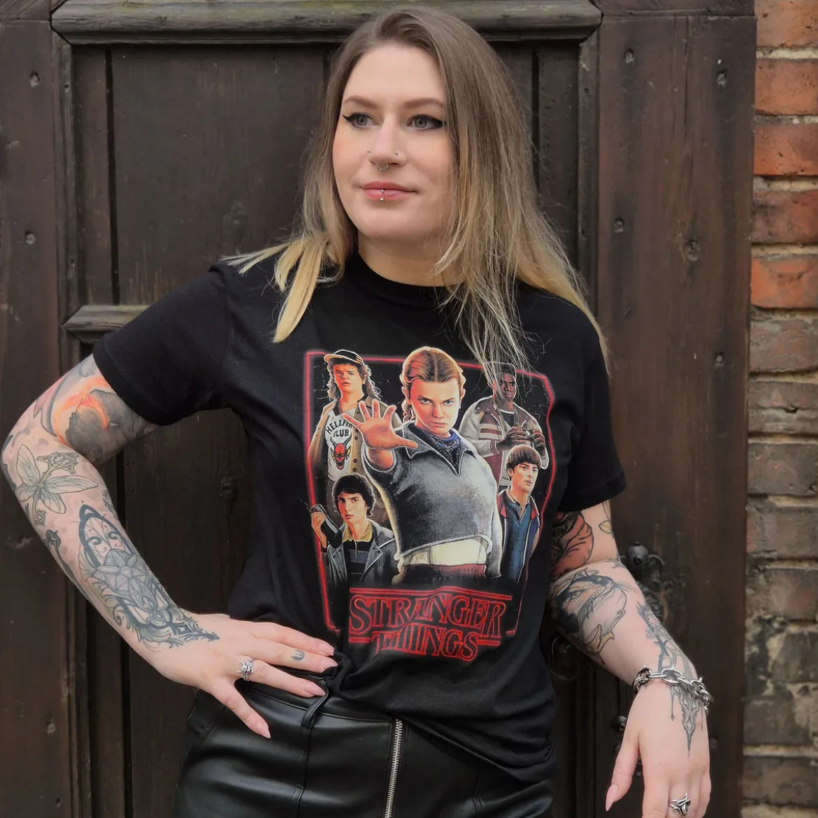 Final Season Characters T-Shirt - Stranger Things