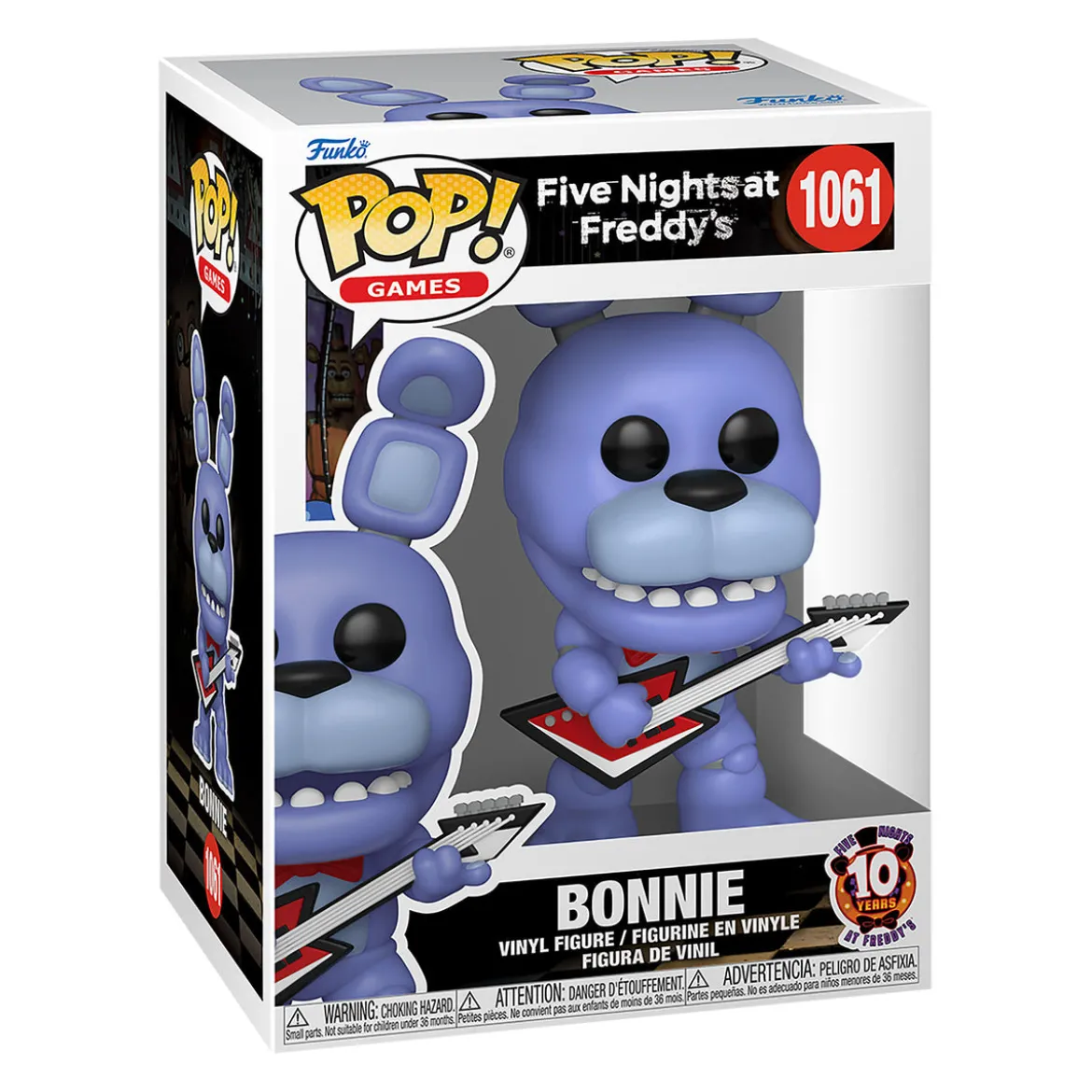 Five Nights at Freddys - Bonnie Funko Pop Figur 10th Anniversary