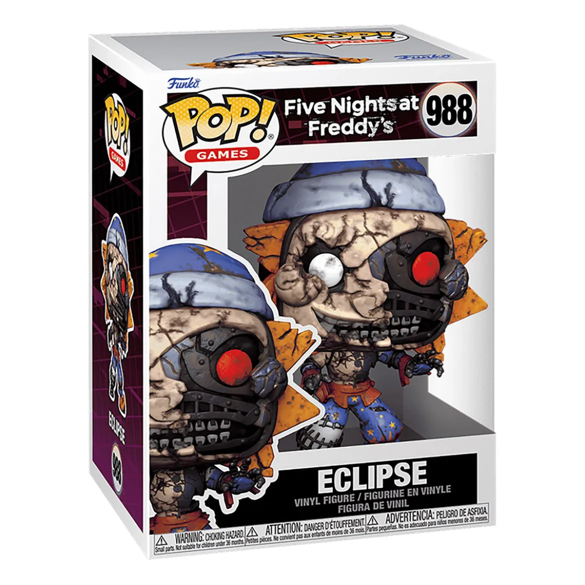 Five Nights at Freddys - Eclipse Glow in the Dark Funko Pop Figur