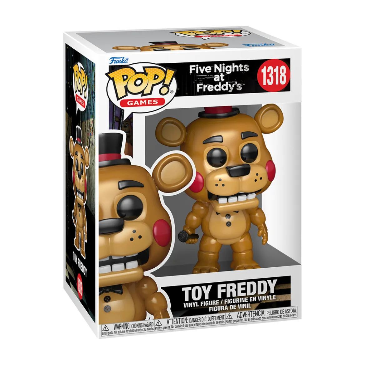 Five Nights Freddys - Toy Freddy Funko Pop Figur