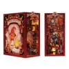 Flame Common Room Book Nook Modell Bausatz Holz für Harry Potter Fans