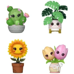 Flora POP! Vinyl Figuren Flora Black Friday 4PK 9 cm