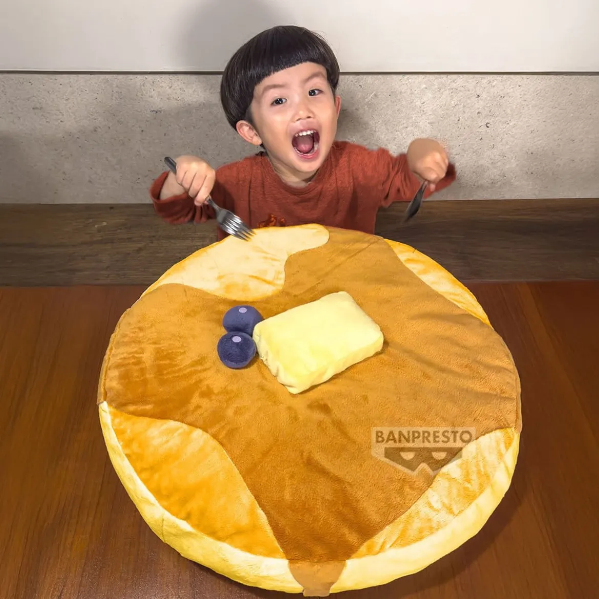 Food Series Jumbo Plüschfigur Pfannkuchen 50 cm