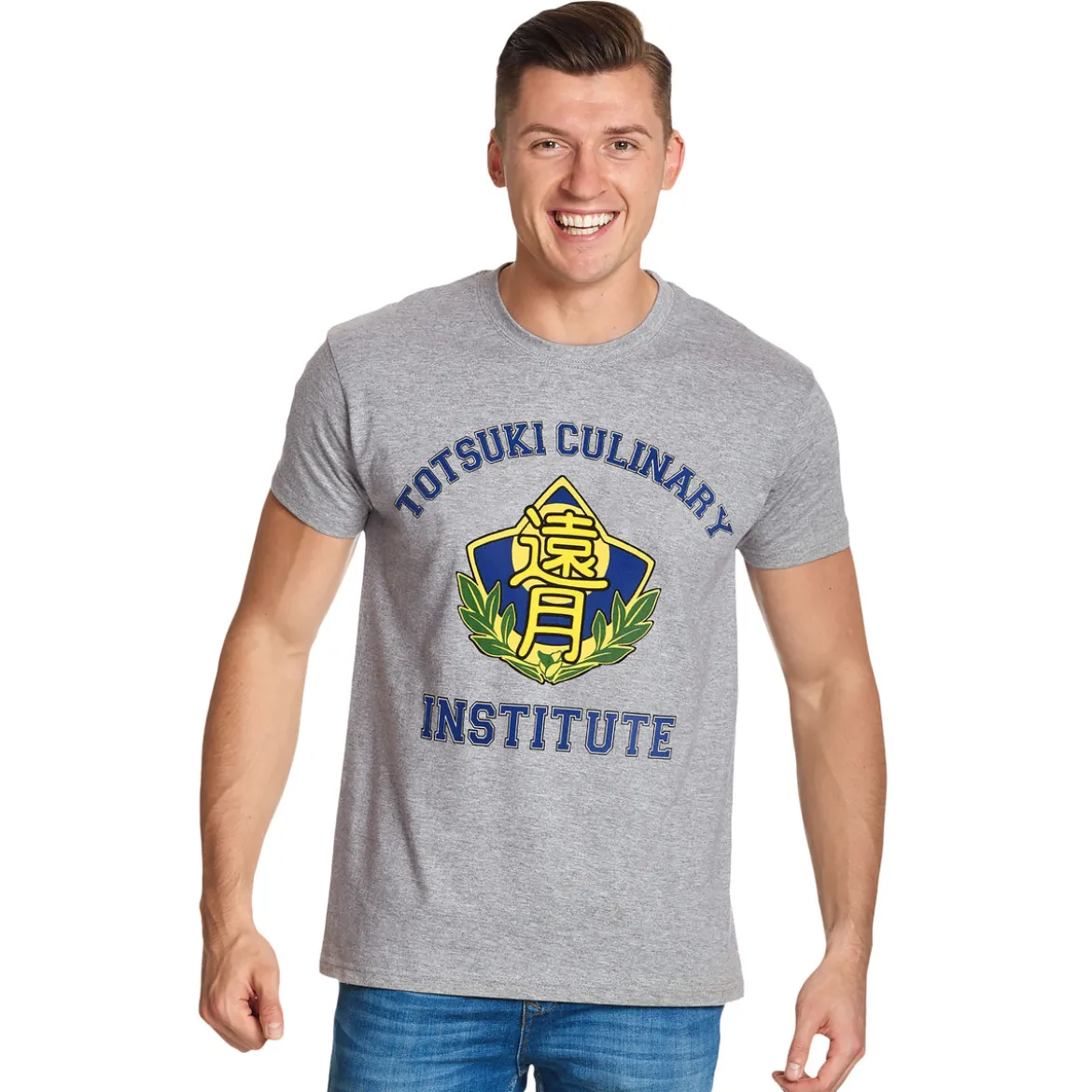 Food Wars - Culinary Academy T-Shirt grau