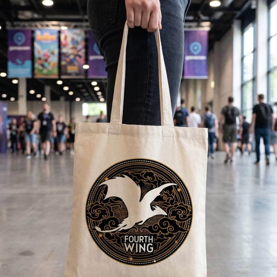 Fourth Wing - Dragon Jutebeutel