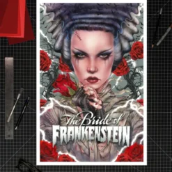 Frankensteins Braut Kunstdruck Bride Afterlife by Brian M. Viveros 61 x 41 cm - ungerahmt