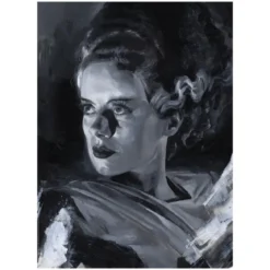 Frankensteins Braut Kunstdruck Bride of Frankenstein by