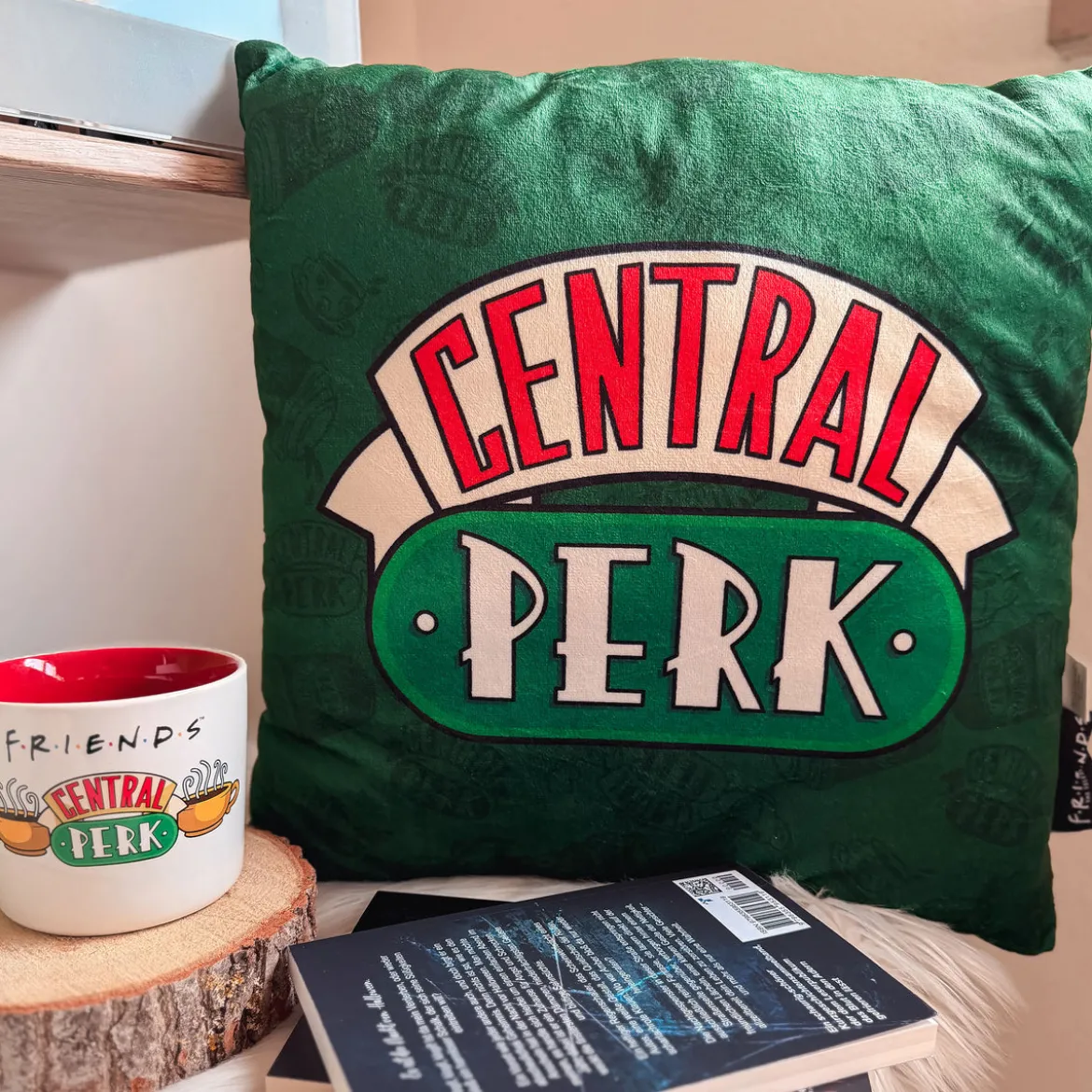 Friends - Central Perk Kissen grün