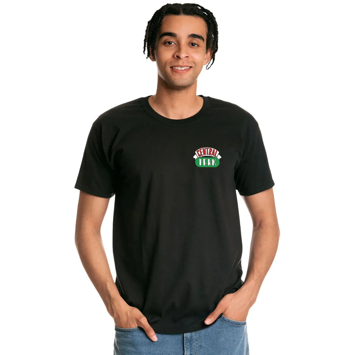 Friends - Central Perk Logo T-Shirt schwarz
