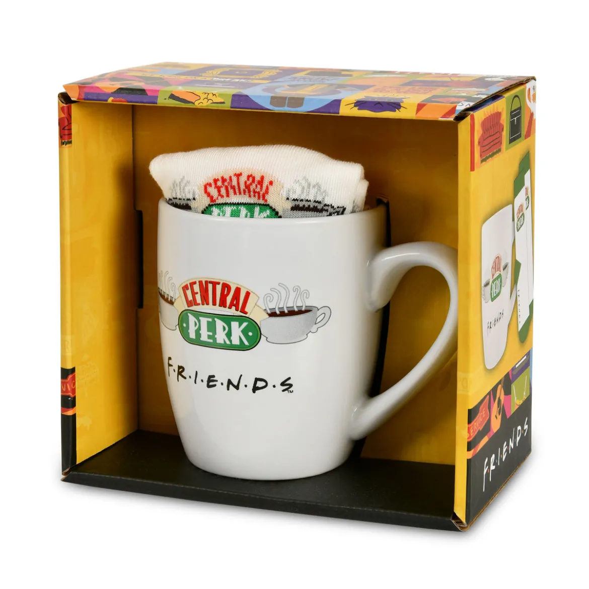 Friends - Central Perk Socken und Tasse