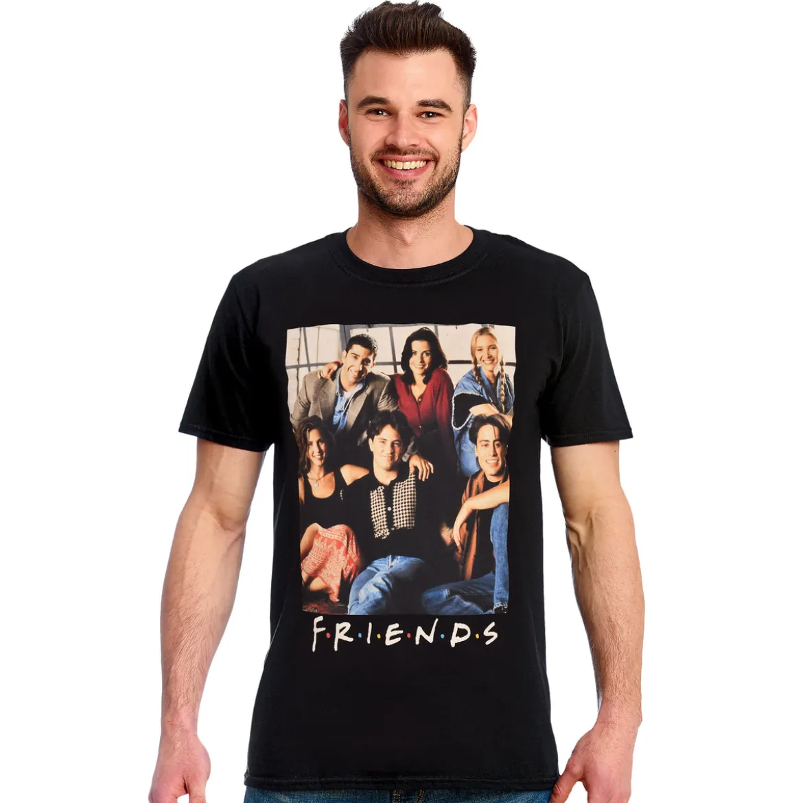 Friends - Group T-Shirt schwarz