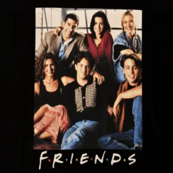 Friends - Group T-Shirt schwarz