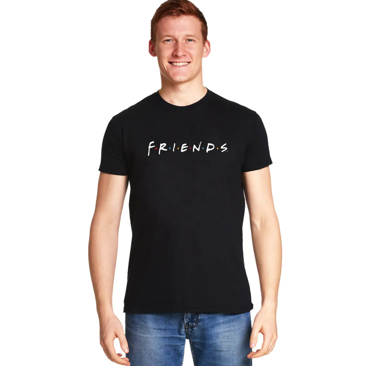 Friends - Logo T-Shirt schwarz