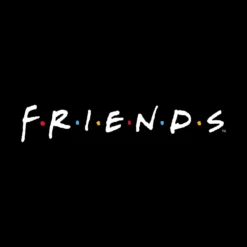 Friends - Logo T-Shirt schwarz