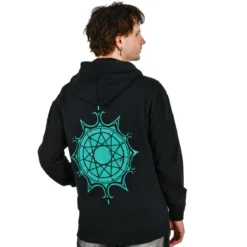 Frieren - Symbol Kapuzenjacke schwarz
