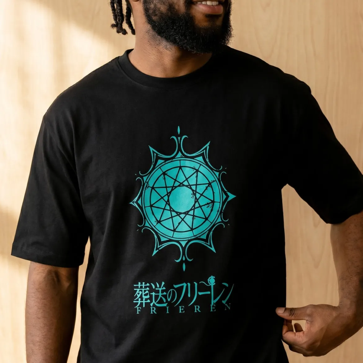 Frieren - Symbol T-Shirt schwarz
