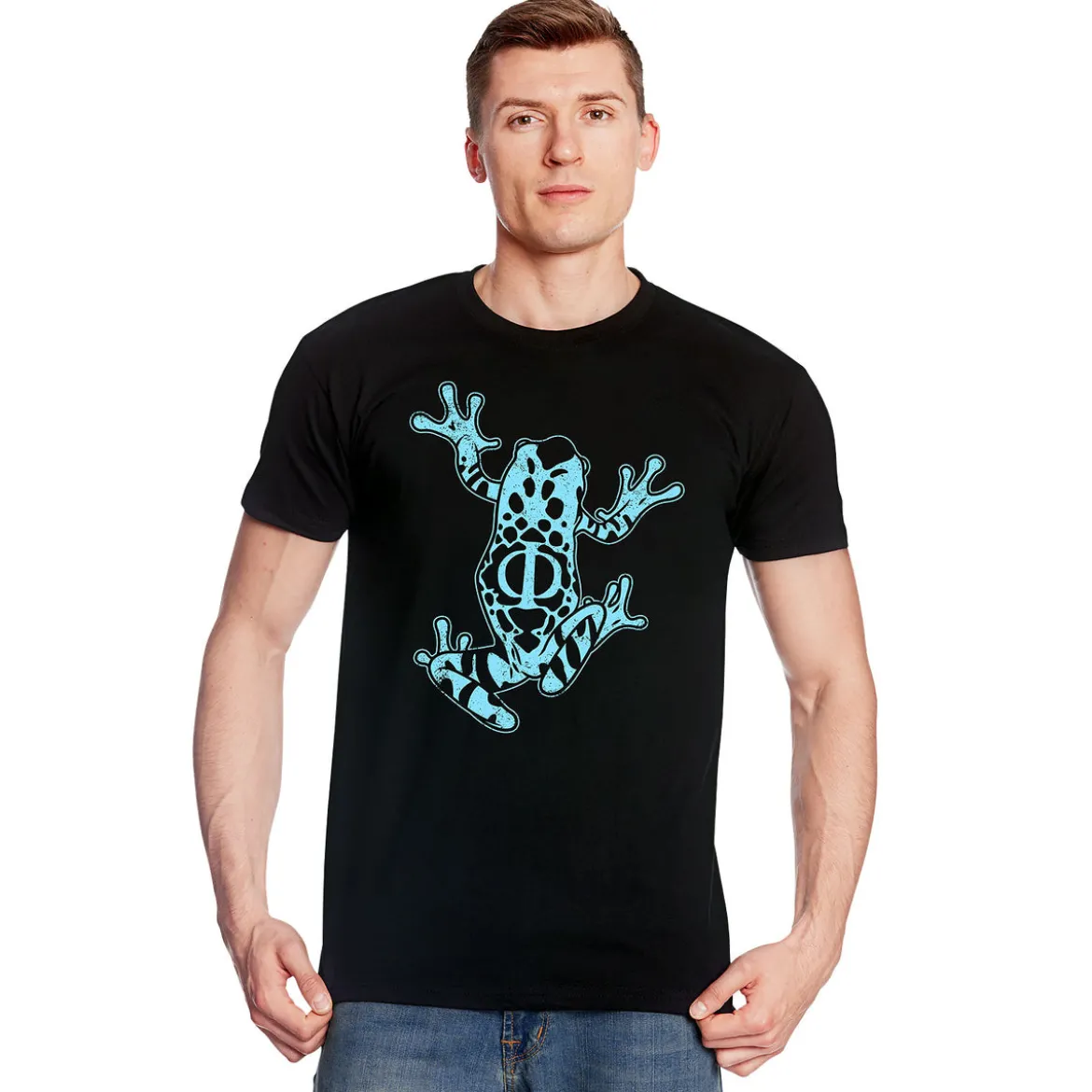 Frog Glyph Code T-Shirt für Fringe Fans schwarz