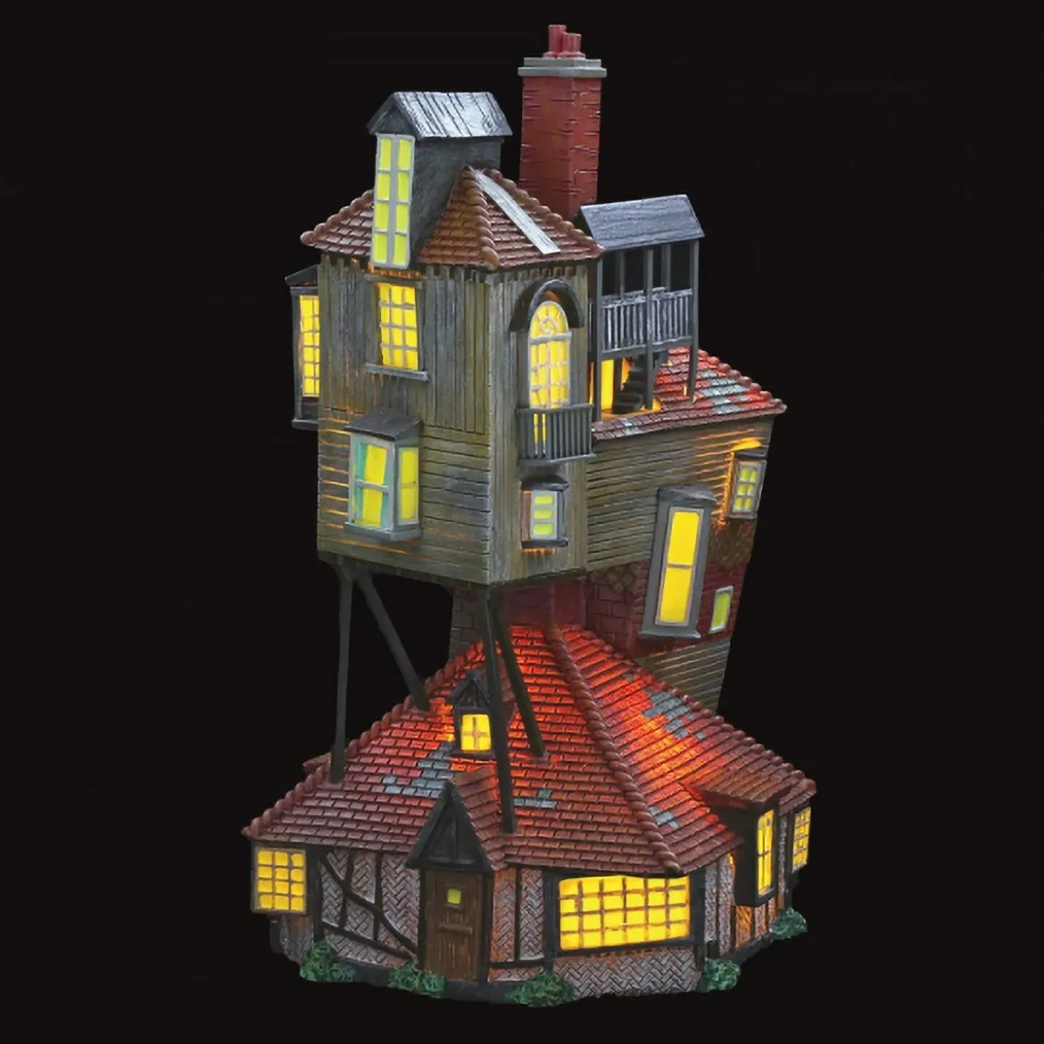 Fuchsbau Miniatur Replik mit Beleuchtung - Harry Potter