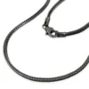 Fuchsschwanzkette schwarz 42 cm