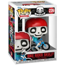 Funko Legacy POP! Icons Vinyl Figur Bike Rider Skully 9 cm
