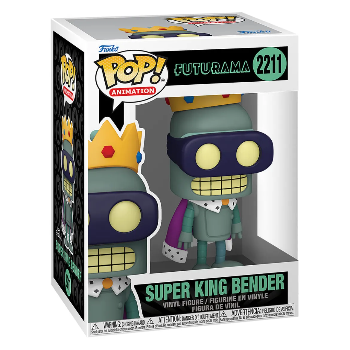 Futurama - Super King Bender Funko Pop Figur
