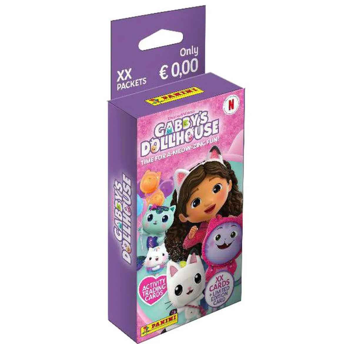 Gabby's Dollhouse: Time for a Meow-Zing fun Sticker Collection Eco-Blister *Deutsche Version*