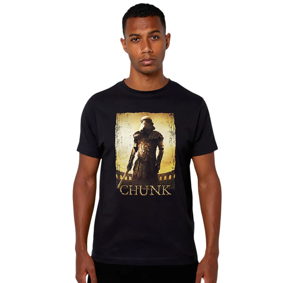 Galactic Warrior T-Shirt für Star Wars Fans schwarz