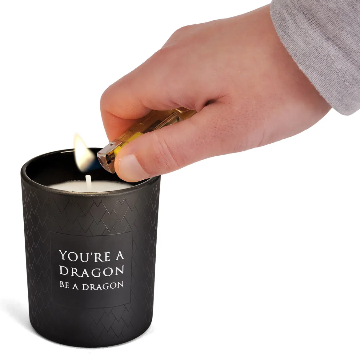Game of Thrones - Be a Dragon Kerze im Glas