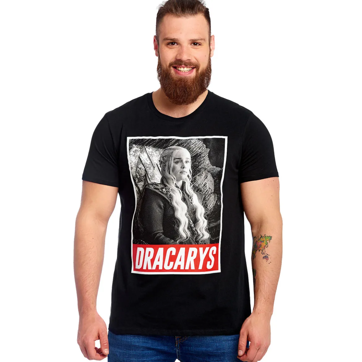 Game of Thrones - Daenerys Dracarys T-Shirt schwarz
