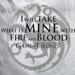 Game of Thrones - Daenerys Fire and Blood T-Shirt