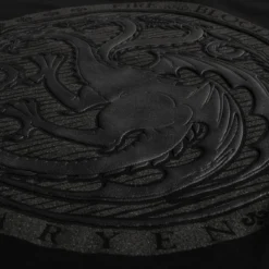 Game of Thrones - Dark Targaryen 3D Logo T-Shirt schwarz
