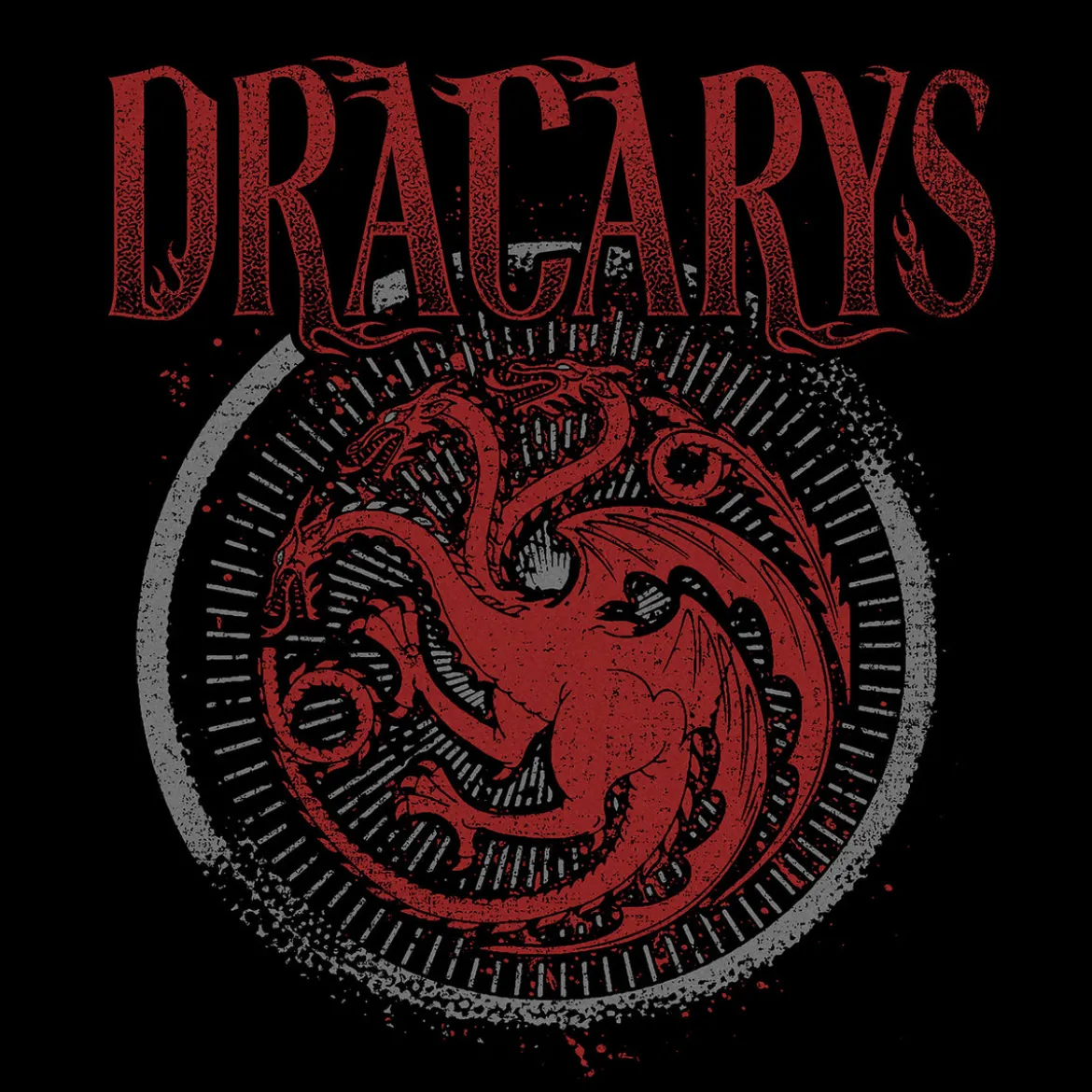 Game of Thrones - Dracarys T-Shirt schwarz