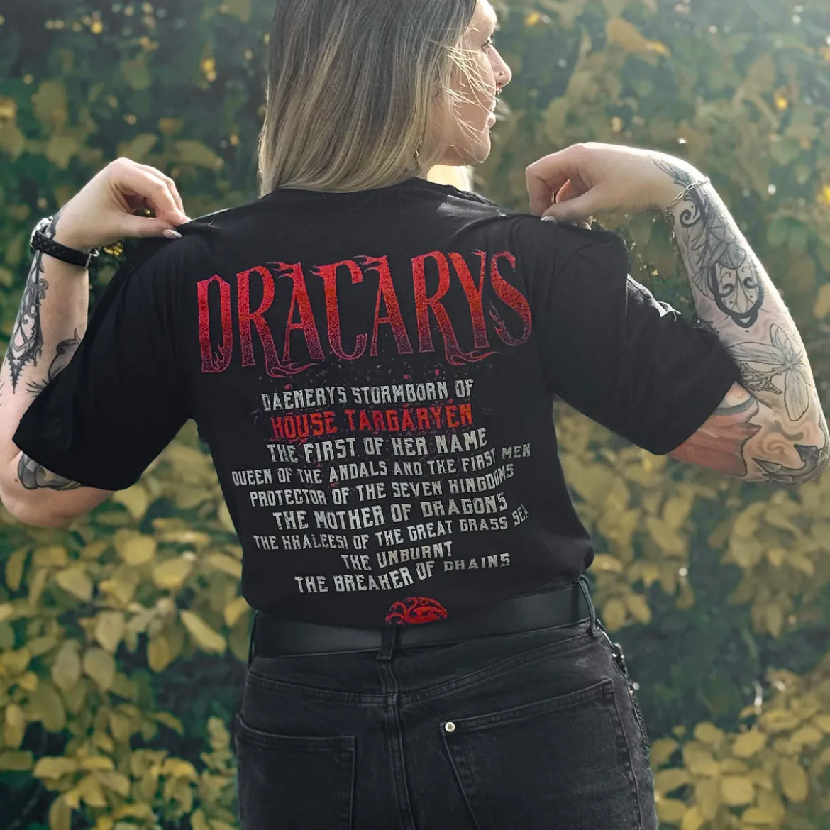 Game of Thrones - Dracarys T-Shirt schwarz