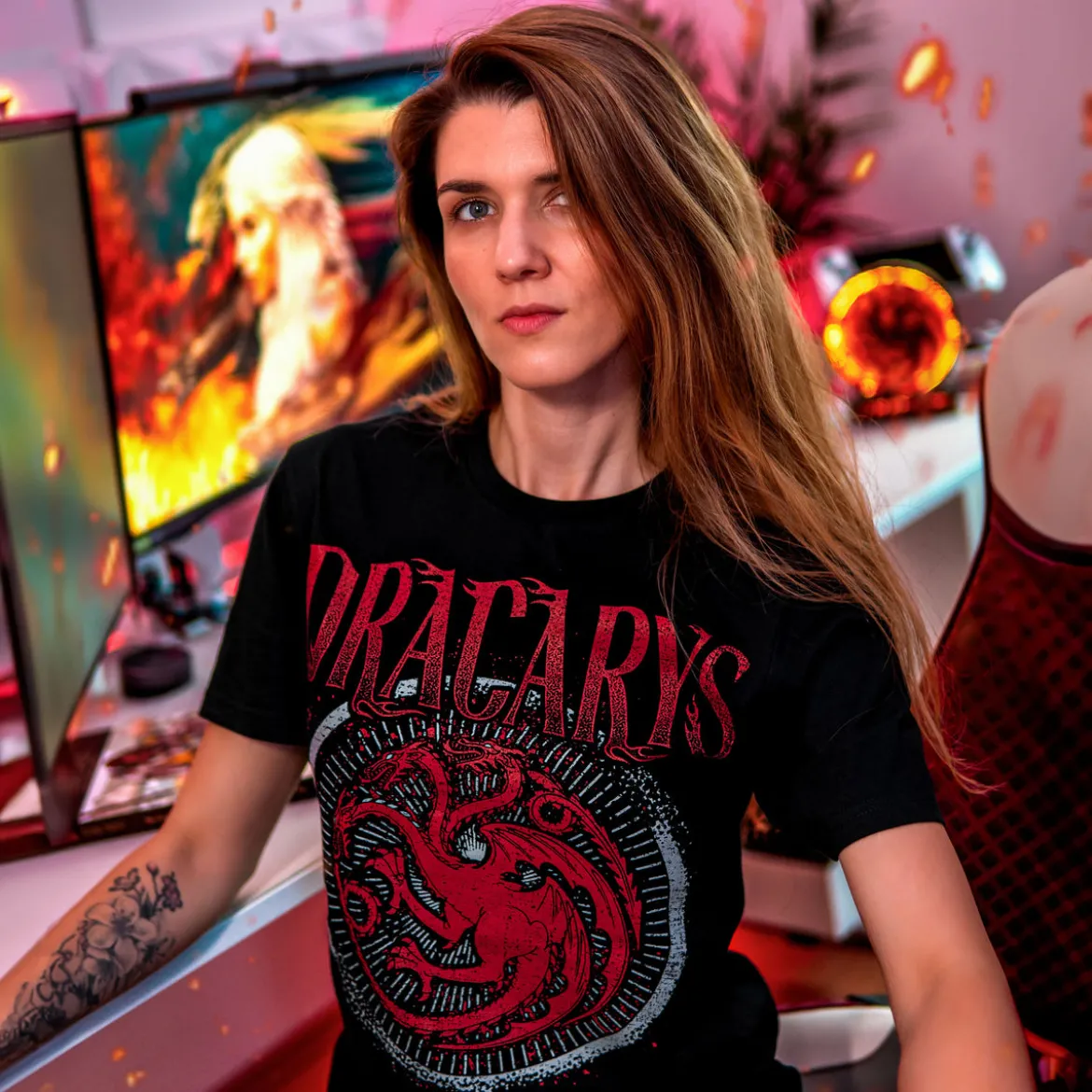 Game of Thrones - Dracarys T-Shirt schwarz