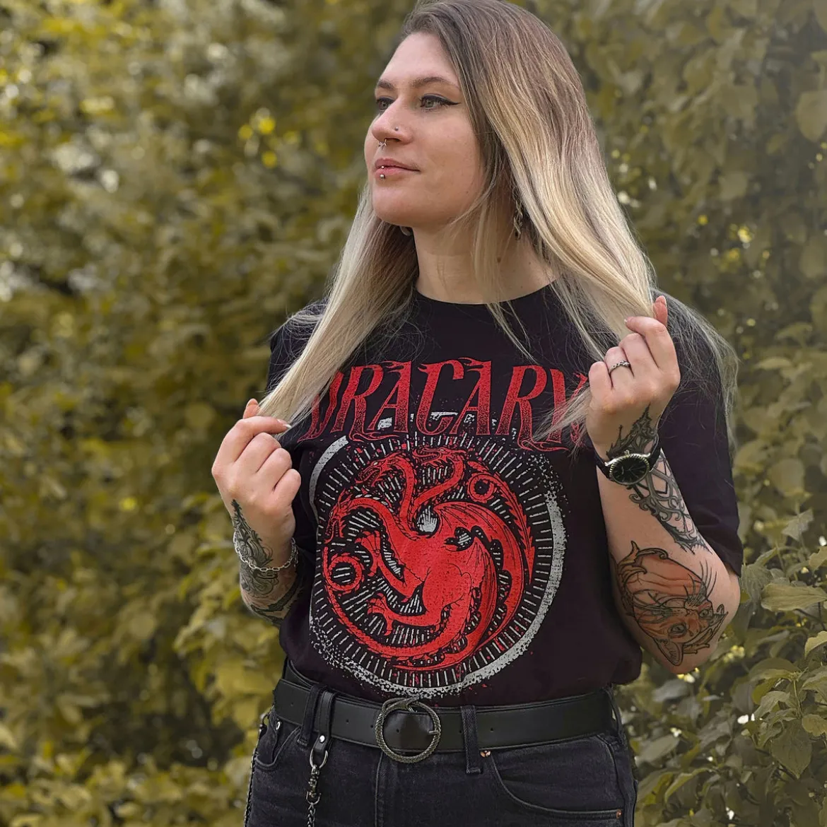 Game of Thrones - Dracarys T-Shirt schwarz
