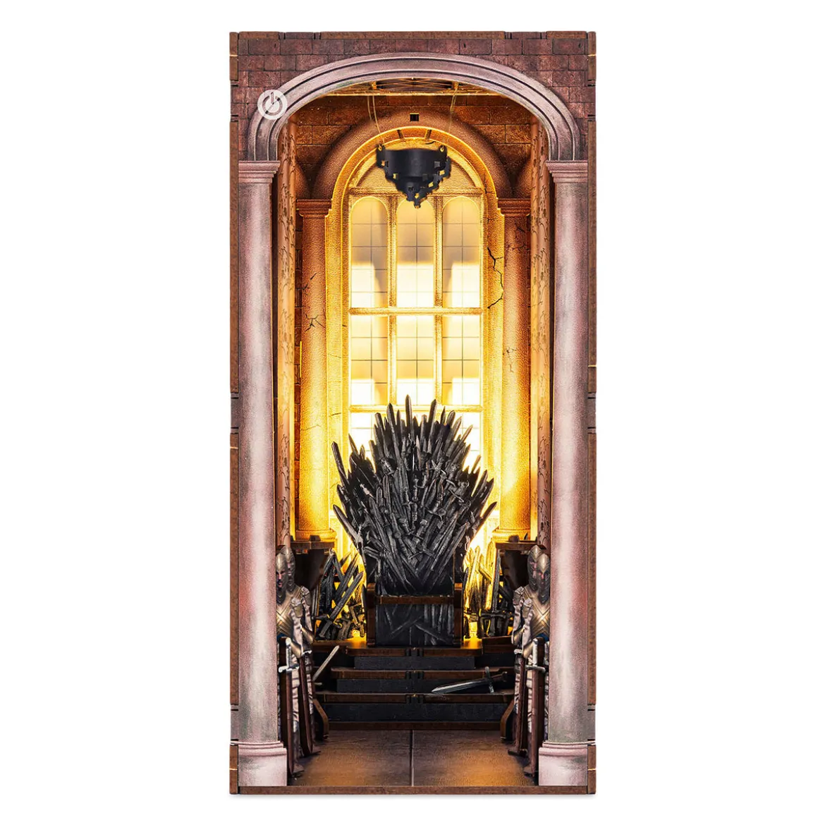 Game of Thrones - Eiserner Thron Book Nook Modell Bausatz Holz