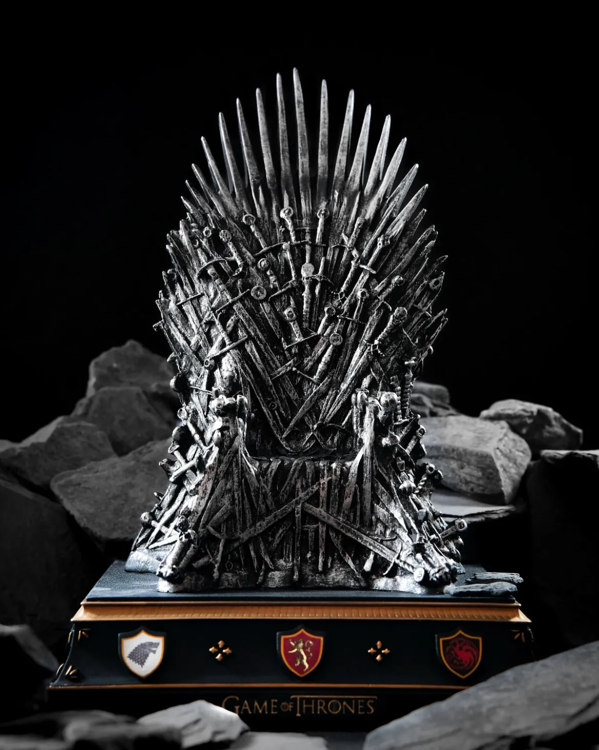 Game of Thrones - Eiserner Thron Buchstütze