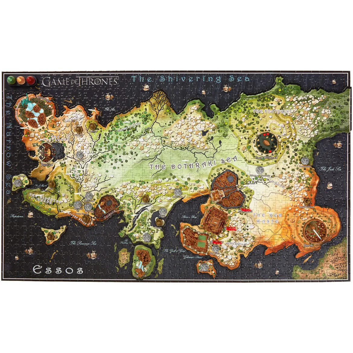 Game of Thrones - Essos 3D Puzzle