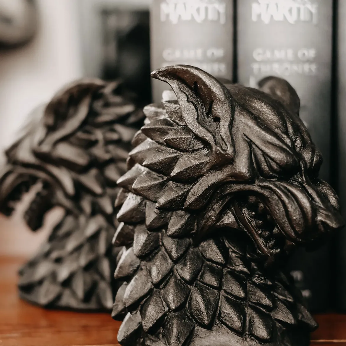 Game of Thrones - House Stark Buchstützen