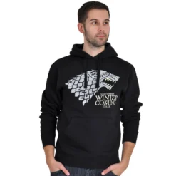 Game of Thrones - House Stark Hoodie schwarz