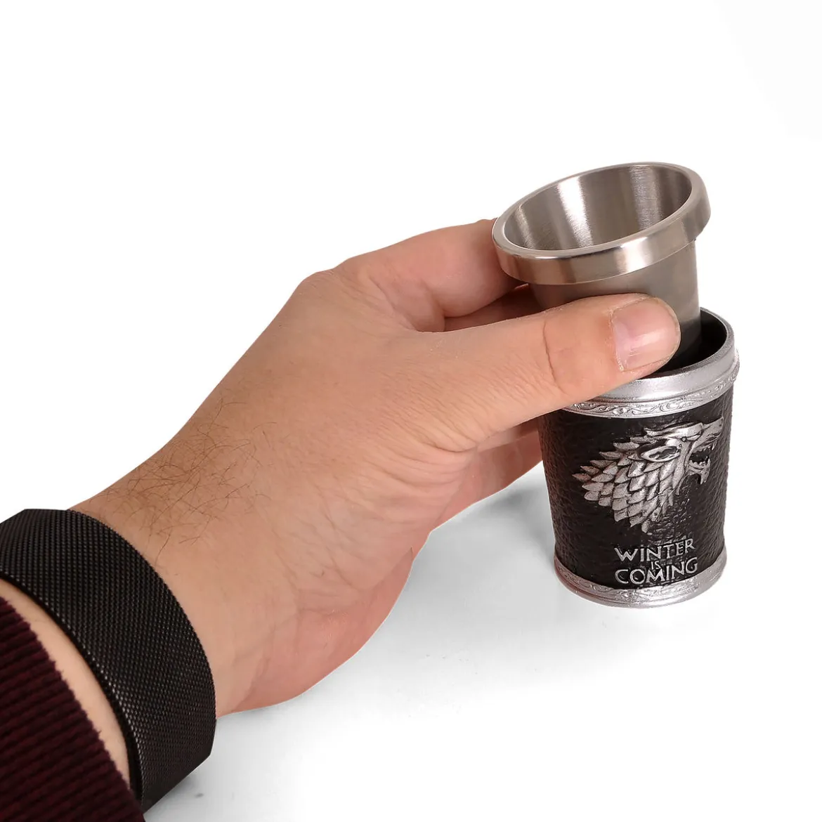 Game of Thrones - House Stark Wappen Shot Glas