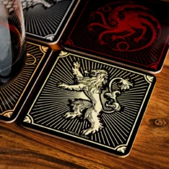 Game of Thrones - Häuser Wappen Untersetzer 4er Set