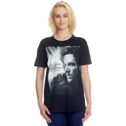 Game of Thrones - Jon Snow Sword in Darkness T-Shirt schwarz