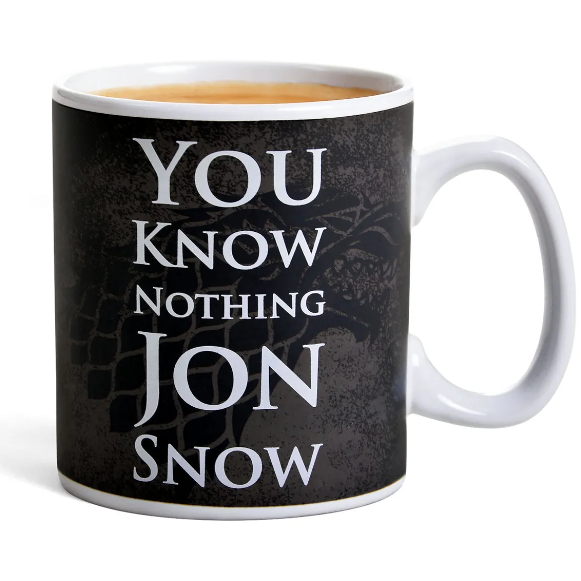 Game of Thrones - Jon Snow Thermoeffekt Tasse