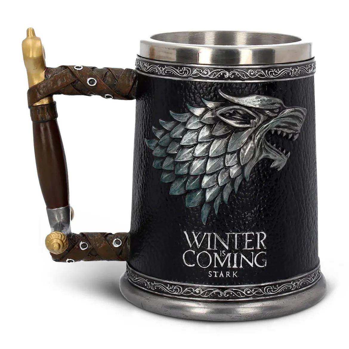 Game of Thrones - Schattenwolf Winter is Coming Krug deluxe
