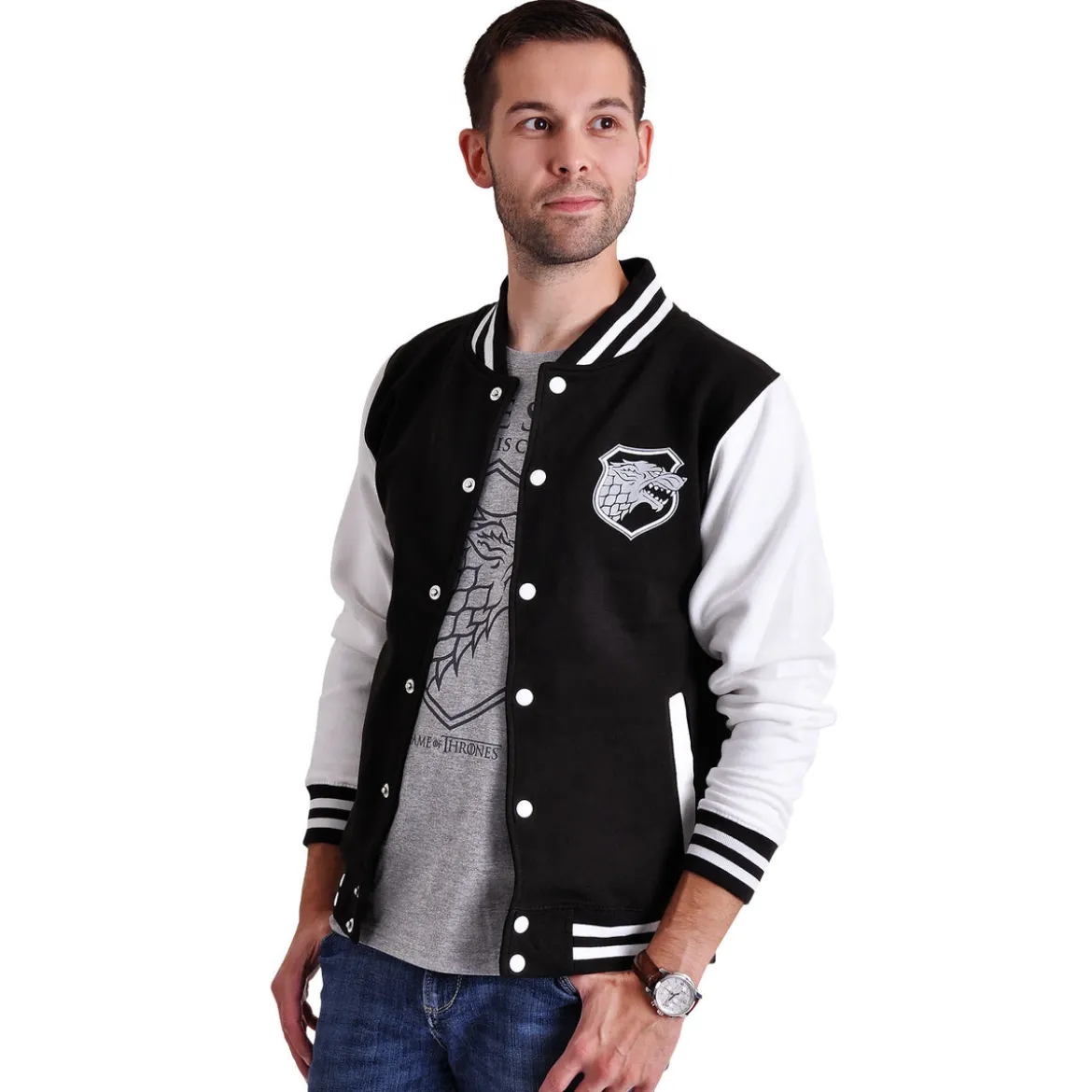 Game of Thrones - Stark College Jacke