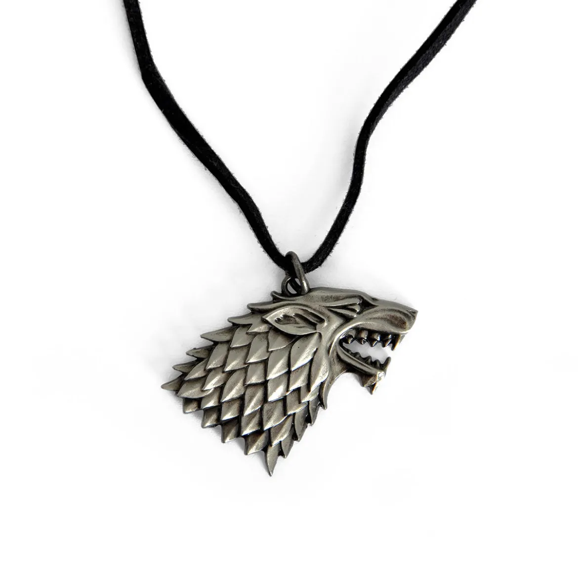 Game of Thrones - Stark Wappen Schattenwolf Kette
