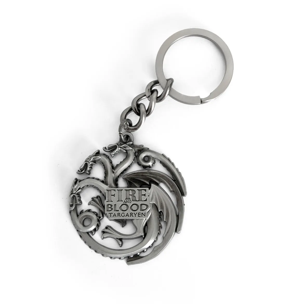 Game of Thrones - Targaryen Wappen Schlüsselanhänger antik